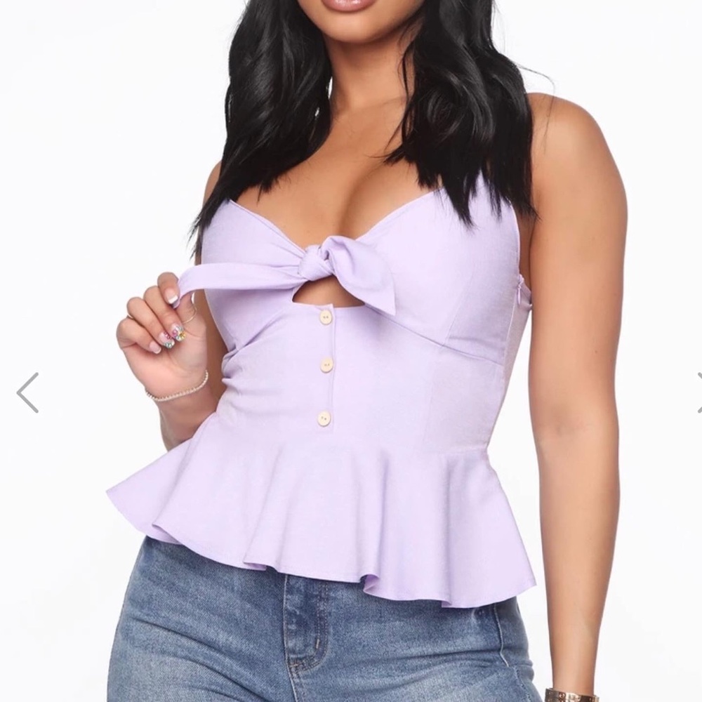 New Girl Next Door Top - Lavender
